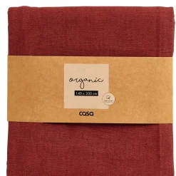 CASA Organic Mantel Rojo| Manteles