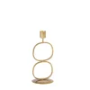 CASA Oval Portavelas Dorado| Candelabros