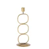 CASA Oval Portavelas Dorado| Candelabros