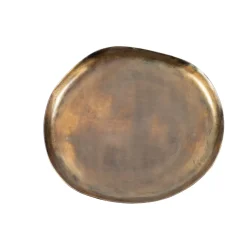 CASA Ovals Bandeja Para Presentar Dorado| Fuentes Decorativas