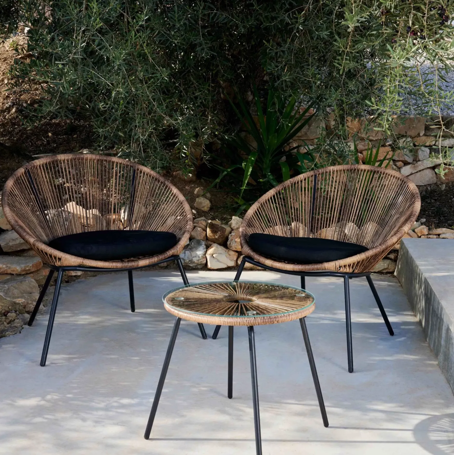 CASA Papayo & Acapulco Conjunto Lounge Natural| Conjuntos Lounge