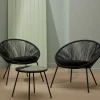 CASA Papayo & Acapulco Conjunto Lounge Negro| Conjuntos Lounge