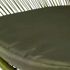 CASA Papayo Silla Lounge Con Cojin Verde| Sillas Lounge
