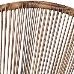 CASA Papayo Silla Lounge Con Cojin Natural| Sillas Lounge
