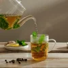 CASA Pausa Juego De Te Transparente| Accesorios De Té