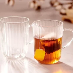 CASA Pausa Juego De Te Transparente| Accesorios De Té