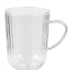 CASA Pausa Vaso De Te Con Asa Transparente| Vasos Para Té