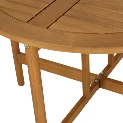 CASA Portland Mesa Plegable Natural| Mesas De Jardín