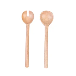 CASA Pure Luxury Conjunto Para Servir Natural| Cubierto Para Ensalada