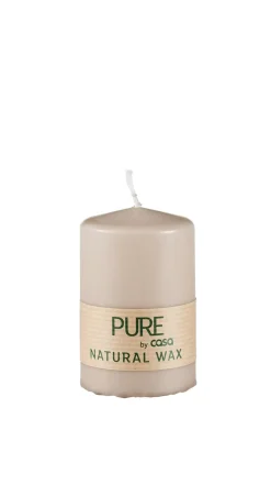 CASA Pure Vela Cilindrica Gris| Velas