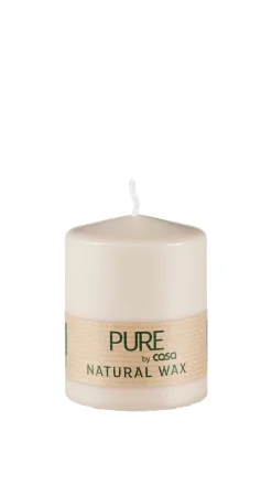 CASA Pure Vela Cilindrica Marron Claro| Velas