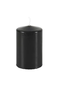 CASA Pure Vela Cilindrica Negro| Velas