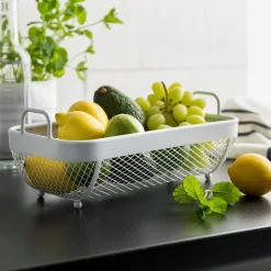 CASA Puro Cesta Blanco| Accesorios De Cocina