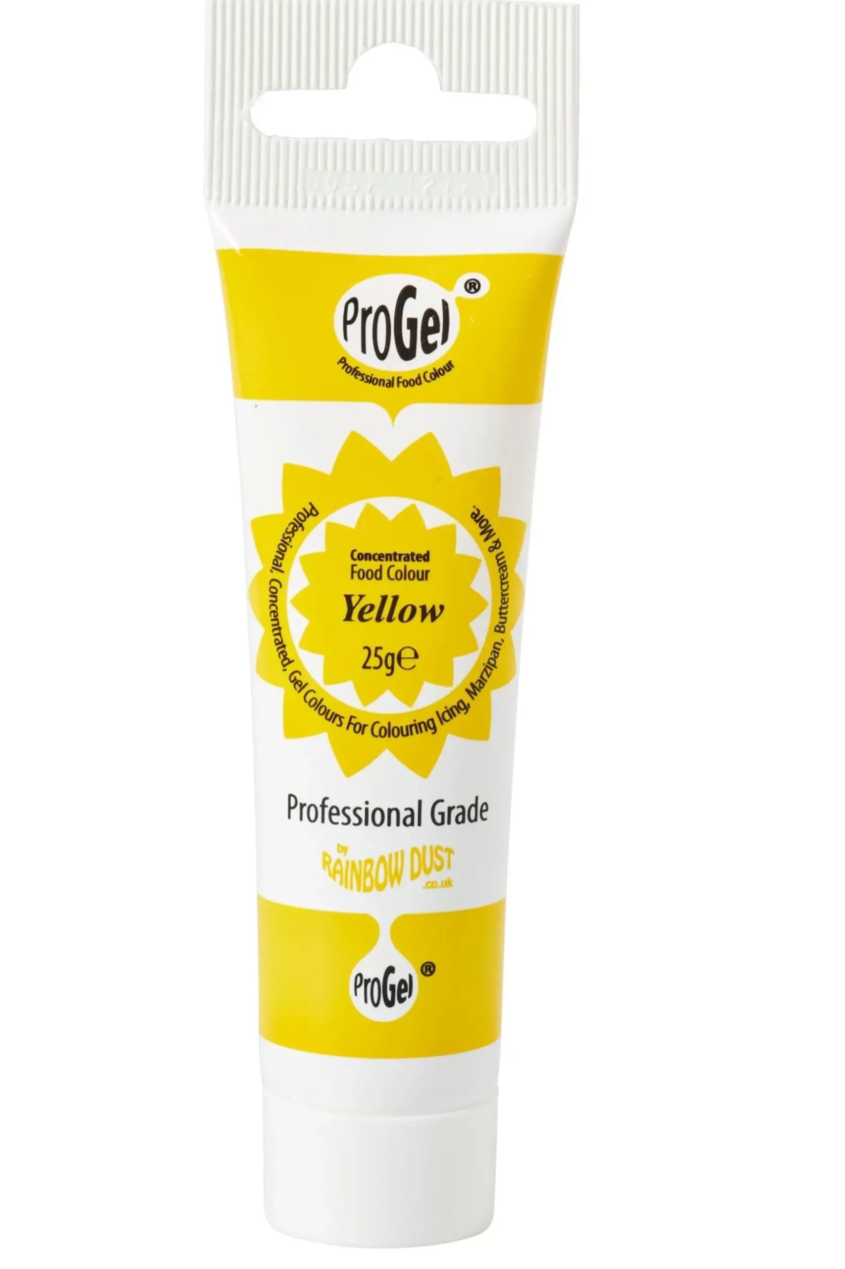 CASA Rainbowdust Gel Colorido Para Fondant Amarillo| Alimentos