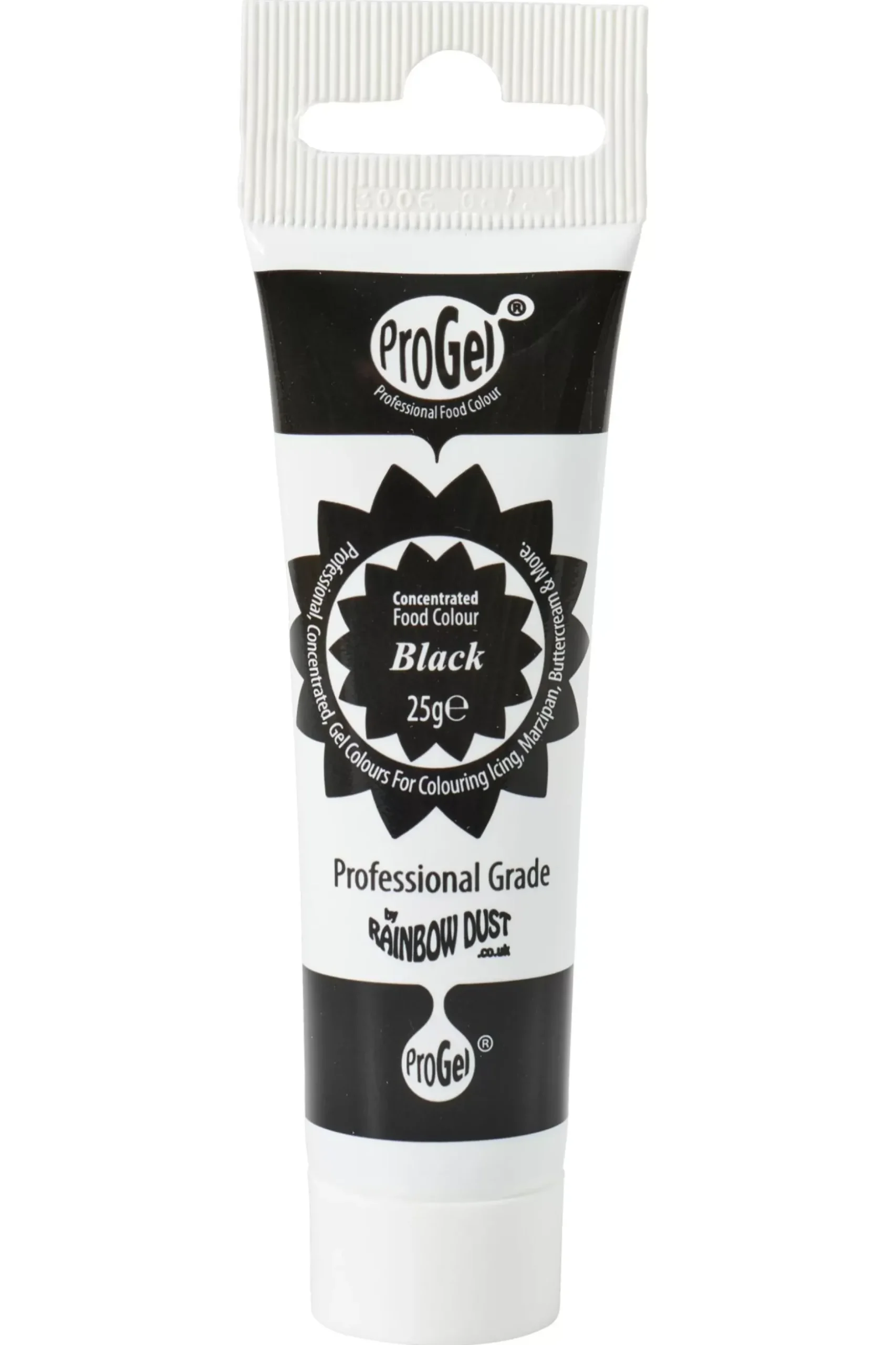 CASA Rainbowdust Gel De Color P/Pasta Azucar Negro| Alimentos