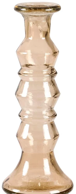CASA Recycle Candelabro Marron Claro| Candelabros