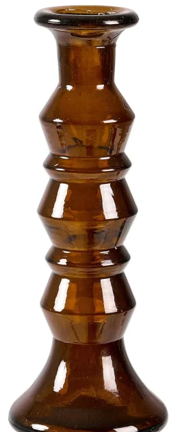 CASA Recycle Candelabro Marron| Candelabros