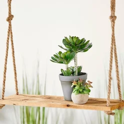 CASA Recycle Deco Para Colgar Natural| Colgadores Para Plantas