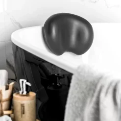 CASA Relax Cojin Para El Bano Gris Oscuro| Accesorios De Bañera