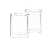 CASA Relax Vaso De Doble Pared Juego De 2 Transparente| Vasos Para Té