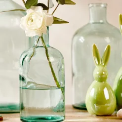 CASA Retro Florero-Botella Transparente| Floreros