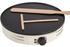 CASA Retro Fun Crepera Crema| Equipamiento De Cocina