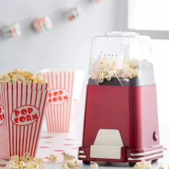 CASA Retro Fun Palomitera Rojo| Equipamiento De Cocina