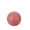 CASA Rustic Vela Esferica Morado| Velas