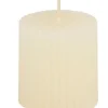 CASA Rustic Vela Estriada Marfil| Velas