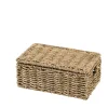 CASA Seagrass Cesta Almacenaje S Con Tapa Natural| Cestas De Almacenaje