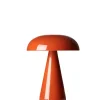 CASA Shroomlight Lampara De Mesa Naranja| Lamparas De Mesa