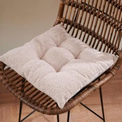 CASA Siera Cojin De Asiento Blanco| Cojines De Asiento