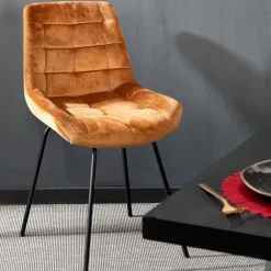 CASA Silka Silla De Comedor Negro, Marron| Sillas De Comedor