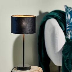 CASA Silke Pantalla Negro| Pantallas De Lámpara