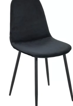 CASA Silke Silla De Comedor Negro| Sillas De Comedor
