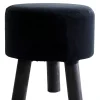 CASA Silki Puf Negro| Taburetes