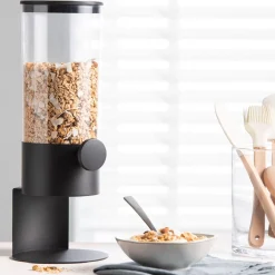 CASA Sirial Dispensador De Cereales Negro| Dispensadores