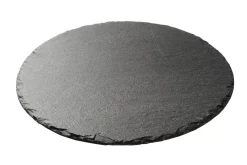 CASA Slate Plato Negro| Platos