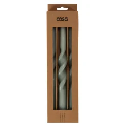 CASA Spiral Vela Espiral Verde| Velas