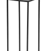 CASA Stalle Soporte Para Plantas Negro| Soportes Para Plantas