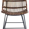 CASA Sumatra Silla De Comedor Negro, Marron| Sillas De Comedor