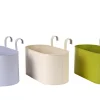 CASA Tanaman Macetero Colgante 3 Colores Blanco Apagado| Colgadores Para Plantas