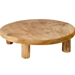 CASA Teak Soporte En Pie Natural| Soportes Para Plantas