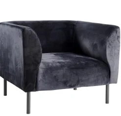 CASA Tilly Tela: Terciopelo Neg| Sillones