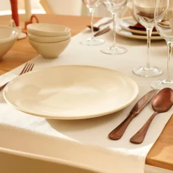 CASA Toko Sand Plato Beis| Platos