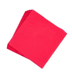 CASA Uni Juego 20 Servilletas Rojo| Servilletas