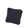 CASA Uni Juego De 20 Servilletas Negro| Servilletas