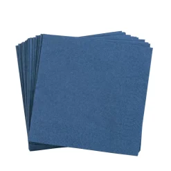 CASA Uni Paquete De 20 Servilletas Azul Oscuro| Servilletas