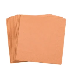 CASA Uni Paquete De 20 Servilletas Marron| Servilletas