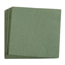 CASA Uni Paquete De 20 Servilletas Verde| Servilletas